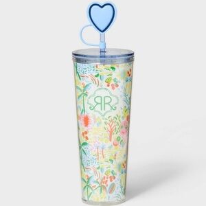 24oz Vacation Tritan Hydration Tumbler White/ Blue - Roller Rabbit x Target NWT